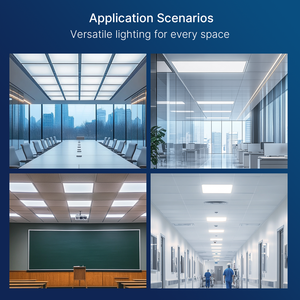 Factory Price 30W 35W 45W LED 3CCT Selectable 3500K 4000K 5000K LED Backlit Panel Light <strong>for</strong> Home Office Commercial Lighting ETL - Product Image 5