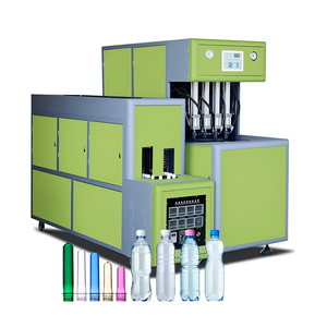 High Quality 4 Cavity Semi Automatic Blowing Machine PET Bottle Blower Machine - Product Image 1