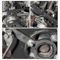 Juego de Herramientas de Sincronización CIHOO de 7 Piezas para Motor BMW S63 N63 X5M M3 M5 M6 750, 40T 44T, Acero N.° 45, Reparación Automotriz, China