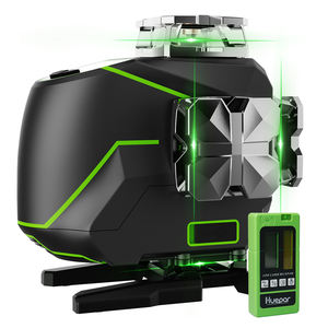 <span class=keywords><strong>Huepar</strong></span>-Nivel láser automático, <span class=keywords><strong>S04CG</strong></span>-5RG, rotativo, paquete de nivel láser - Product Image 1