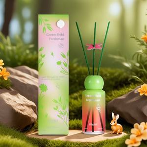 Diffuseur de parfum en roseau de 100 ml, parfum Cherrybloom, couleur macaron, marque privée Lovali, usine de Yiwu, pour femme, LVHD057 - Product Image 2