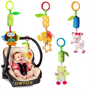 JJOVCE Jouet en peluche sonore, pendentif pour poussette et hochet de lit pour bébés de 0 à 3 ans, accessoire pour bébé, Chine - Product Image 1