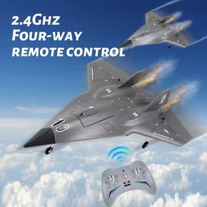 Factory FX9672 RC Plane SR72 Future Fighter Planeador de doble canal Modelo de ala fija de cuatro canales Control remoto FX9672 RC Plane - Product Image 6