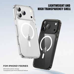 <span class=keywords><strong>2025</strong></span> <span class=keywords><strong>New</strong></span> Arrival Đối Với iPhone 17 Cứng <span class=keywords><strong>PC</strong></span> Pha Lê Rõ Ràng Trở Lại Mềm TPU Side Điện Thoại Trường Hợp Đối Với iPhone 17 Pro Max 17 Pro 17 Không Khí - Product Image 2
