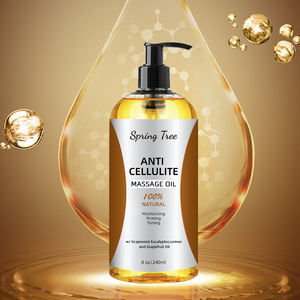 Krim Pijat Murni Pelangsing Tubuh Anti Selulit Pengencang Kulit Ekstrak Tanaman Panas Label Pribadi untuk Wanita - Product Image 1