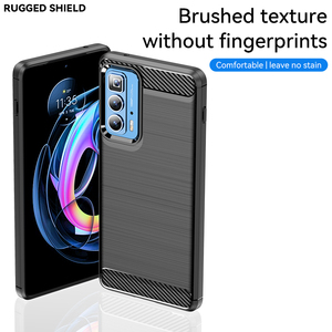 Funda de teléfono de sublimación de alta calidad, cubierta trasera de fibra de carbono Tpu para <span class=keywords><strong>Motorola</strong></span> Edge 20 Pro - Product Image 4