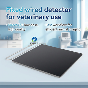 EUR VET Détecteur de rayons X DR à prix réduit, 17*17XV pouces, numérique, câblé, panneau plat FPD, pour diagnostic médical - Product Image 1