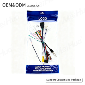 Harnais d'alimentation pour <span class=keywords><strong>autoradio</strong></span> Meihua pour <span class=keywords><strong>Toyota</strong></span> Série Corolla/Camry/Prado/RAV4/Hilux, <span class=keywords><strong>adaptateur</strong></span> de câble avec Canbus - Product Image 2