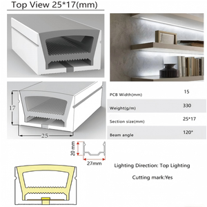 Guirlandes lumineuses LED néon RGB IP67 intelligentes <span class=keywords><strong>CDC</strong></span> 14,4W 10m de longueur découpable Contrôle par application Multicolore Certifié CE Dimmable 3 ans CRI 90 - Product Image 4