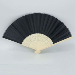 Abanico de Papel Artesanal de Bambú de 21 cm - Product Image 2