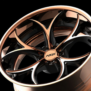ล้อฟอร์จ NJQS สีโรสโกลด์ 20X12 ขอบเว้าลึก สำหรับรถยนต์ รุ่นใหม่ อลูมิเนียม 3 ชิ้น มีแบบ 2 ชิ้นให้เลือก - Product Image 6