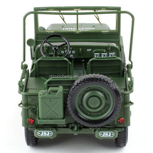 KDW 1:18 échelle modèle alliage jouet armée objets de collection ornements métal voiture moulé sous pression tactique camion modèle jouet pour cadeau - Product Image 4