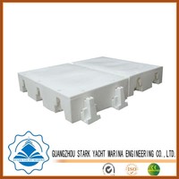 Ponton flottant en PE modulaire pour la jetée ou les bateaux Marine Supply