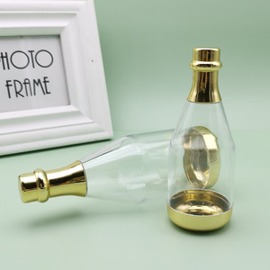 Envases Grandes para Botellas de Champán, Mini Botellas Doradas, Cajas para Dulces, Frascos para Dulces, Recuerdos de Boda - Product Image 2