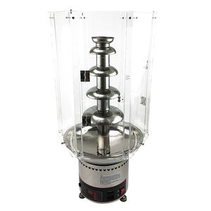 Nouveau Design Acrylique <span class=keywords><strong>Couverture</strong></span> <span class=keywords><strong>pour</strong></span> 4/5/6/7 Niveaux <span class=keywords><strong>Chocolat</strong></span> <span class=keywords><strong>Fontaine</strong></span> Machine 7 Niveaux Vent Garde <span class=keywords><strong>Couverture</strong></span> en Vente - Product Image 4