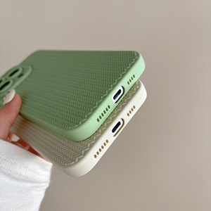 Custodie per telefono cellulare di lusso con motivo intrecciato Color caramella per <span class=keywords><strong>iPhone</strong></span> 15 14 13 12 11 Pro XS <span class=keywords><strong>XR</strong></span> 7 8 Plus SE2020 SE2022 SE3 - Product Image 4