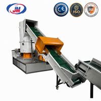 Ligne de granulation à anneau d'eau, compacteur monophasé 1000 kg/h, machine de recyclage de films plastiques pour PP PE LDPE HDPE