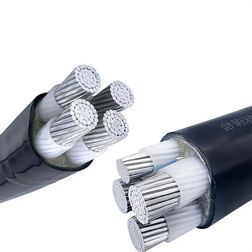 Manufacturer overhead line household line 0.6/1 KV YJLV armored YJLHV22 ABC cable ACCC rare earth alloy aluminum power cable