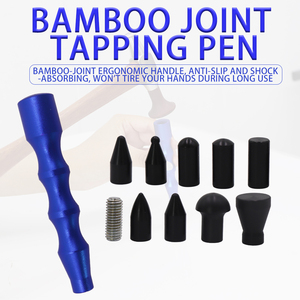 Lápiz de bambú <span class=keywords><strong>para</strong></span> desabollar coches con 9 cabezales de nailon y rosca M8, herramienta de reparación de abolladuras en carrocerías de automóviles - Product Image 1