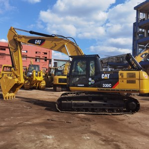 ราคาโรงงาน ข้อเสนอราคาแข่งขัน รถขุดไฮดรอลิกตีนตะขาบ Caterpillar CAT 330C มือสอง มีสินค้าในสต็อกพร้อมขาย - Product Image 1