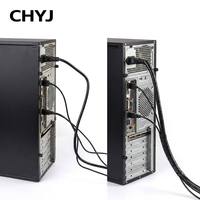 Bande de protection spirale CHYJ en PE pour câbles, gaine de gestion des fils pour ordinateurs et câblage industriel