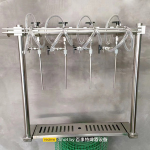 GHO Halbautomatische Abfüllmaschine Gegendruck für Plastik- und Glasbierflaschen - Product Image 4