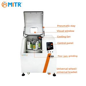 MITR professionelle Mini-Kugelmühle Hersteller 0,4 L omni-direktional Lab Planetär Kugelmühle mit längerer Lebensdauer - Product Image 3
