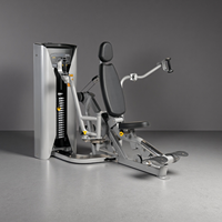 Machine à mouche deltoïde arrière d'équipement de gymnastique chargée par goupille en métal pour l'entraînement de force