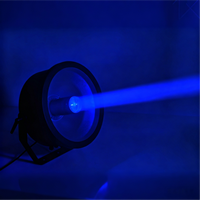 Mini Proyector LED de Haz de Luz 450W RGBW IP65 con Anillo de Retrofit para Eventos, Modo de Control DMX512, Luz de Día 6000K, Regulable, para Conciertos y Bodas