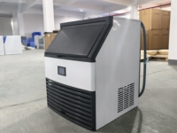Machine à glaçons carrés professionnelle pour la restauration, en acier inoxydable 304, 3 étoiles, à haut rendement énergétique, autoportante