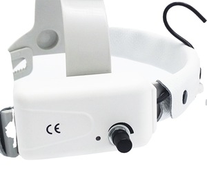 La migliore vendita di occhialini dentali binoculari 2.5X/3.5X con 5w LED Head Light occhiali chirurgici medici - Product Image 5