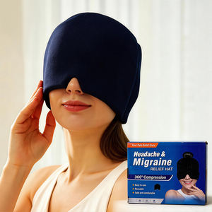 360 °   Compresse froide en gel réutilisable et lavable pour soulager les migraines et les maux de tête – Fournisseur d'usine, vente en gros, OEM – Casquette de soulagement des maux de tête - Product Image 1