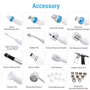 2025 multifunzione idro diamante Peeling acqua viso Micro dermoabrasione idra ossigeno rimozione punti neri e idratazione profonda - Product Image 3