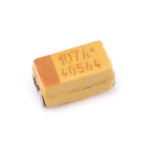 ตัวเก็บประจุแทนทาลัมแบบติดตั้งบนพื้นผิว ของแท้ใหม่เอี่ยม รุ่น 3216A 100uF (107)  20% 10V TLJA107M010R1400 - Product Image 1