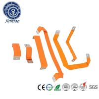 Nouveau connecteur de barre omnibus en cuivre isolé flexible pour batteries, équipement de distribution de tension nominale 240V
