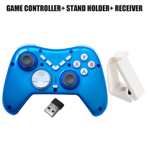 Novo <span class=keywords><strong>Design</strong></span> Sem Fio Joystick Jogo BT Controlador Com Receptor para PS PC Switch IOS Android TV Tablet - Product Image 2