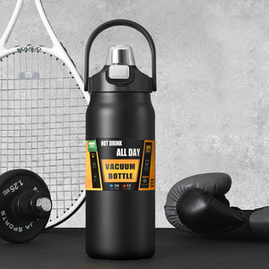 26oz 32oz 40oz 50oz đôi tường chân không Thermos chai nước cấp thực phẩm thép không gỉ cách nhiệt <span class=keywords><strong>Flask</strong></span> với 2 trong 1 UỐNG NẮP - Product Image 2