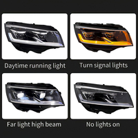 Phares LED pour Multivan T6.1 Caravelle 2021-2024, clignotants dynamiques, lentille 12V 36W