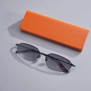 Rectangle Metal Sunglasses UV400 Protection Thin Frame Driving <b>Shades</b> Fashion Business Outdoor <b>Sun</b> Glasses Custom Logo - Product Image 4