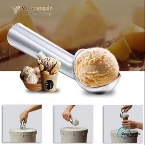 Cuillère à glace en acier inoxydable, vaisselle moderne pour le camping et la maison - Product Image 4