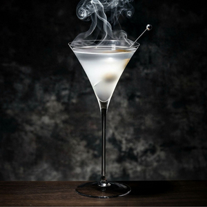Verre à cocktail triangulaire ultra-fin en cristal, style japonais <span class=keywords><strong>Kimura</strong></span>, avec pied, pour bar haut de gamme, idéal pour les fêtes, créatif et écologique - Product Image 1