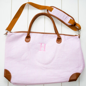 2024 printemps retour à l'école <span class=keywords><strong>enfants</strong></span> voyage sac de nuit Seersucker transporter léger week-end sac polochon pour <span class=keywords><strong>enfants</strong></span> - Product Image 2