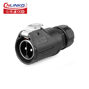 CNLINKO M28 водонепроницаемый IP67 мужской женский с быстродействующей заглушкой 50A Power 2 Pin разъем кабеля - Product Image 3