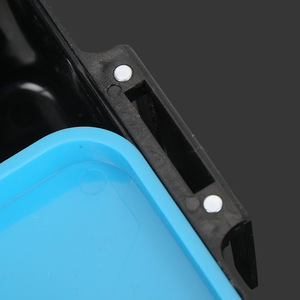 <b>Blue</b> Bait <b>Box</b> With Clip Portable Breathable Fishing Tackle <b>Storage</b> For River Use - Product Image 2