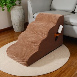 Escalier pour animaux de compagnie amovible et lavable, motif uni, écologique, pour usage intérieur, accessoire pour lit et canapé pour <span class=keywords><strong>chien</strong></span>, vente en gros d'usine - Product Image 1