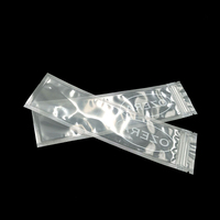 Sac de crème glacée en plastique sans BPA Transparent Ziplock Top sac de moule de glace à glace emballage de glace à glace vente en gros sac à glace