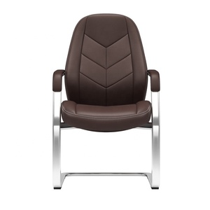 Chaise de bureau ergonomique de haute qualité, pivotante à 360 degrés, en cuir blanc, chaise d'<span class=keywords><strong>ordinateur</strong></span> commerciale pour salle de réunion, chaise de bureau - Product Image 5