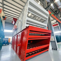 Machine de criblage vibratoire multicouche haute efficacité 3080, équipement de criblage industriel pour usine de traitement des agrégats miniers