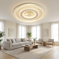 Vente en gros d'usine : Plafonnier LED style Zen Ginkgo, éclairage de panneau moderne pour la rénovation de maisons, fournisseur d'intérieur en gros
