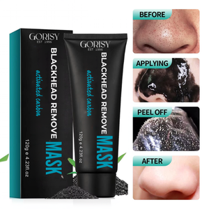 Nhãn hiệu riêng Than tự nhiên màu đen Peel <span class=keywords><strong>Off</strong></span> mặt nạ với miễn phí công cụ chăm sóc da mụn đầu đen Remover mặt nạ trên khuôn mặt - Product Image 2